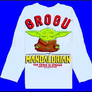 NWT ZARA Star Wars Tshirt Graphic Long Sleeve Shirt baby boys girl Toddlers gift